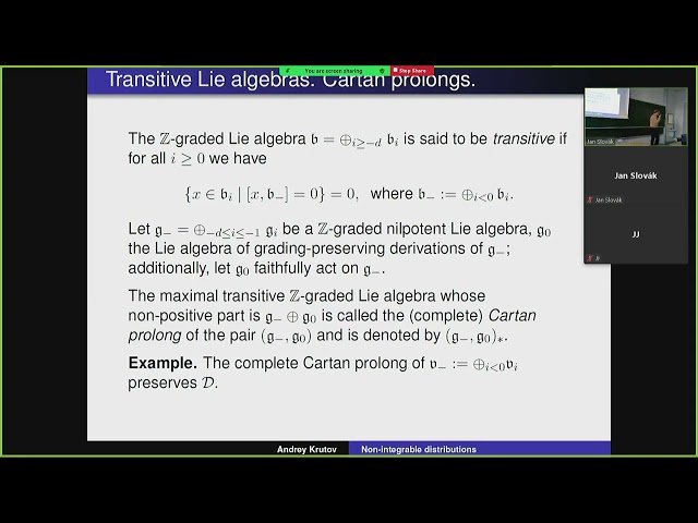 Non-integrable Distributions in Mathematical Physics