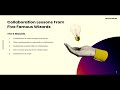 Collaboration Lessons from Five Famous Wizards