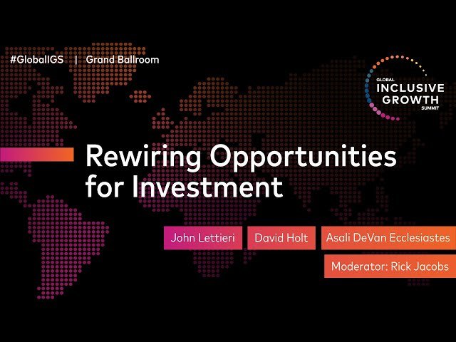 Rewiring Opportunities for Investment