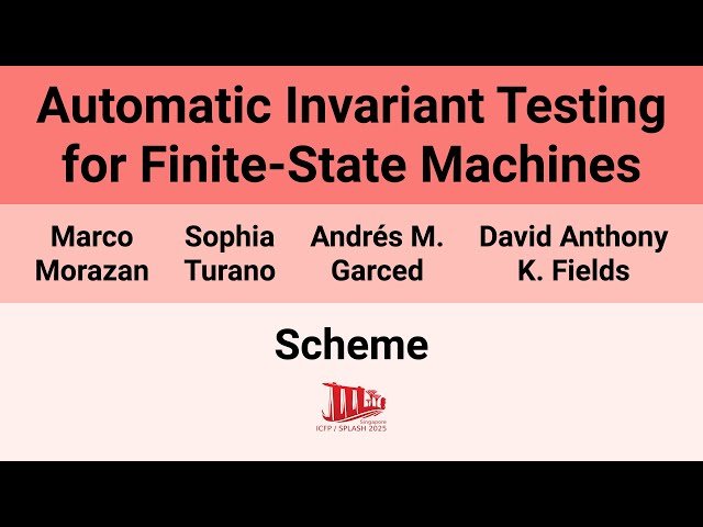 Automatic Invariant Testing for Finite-State Machines