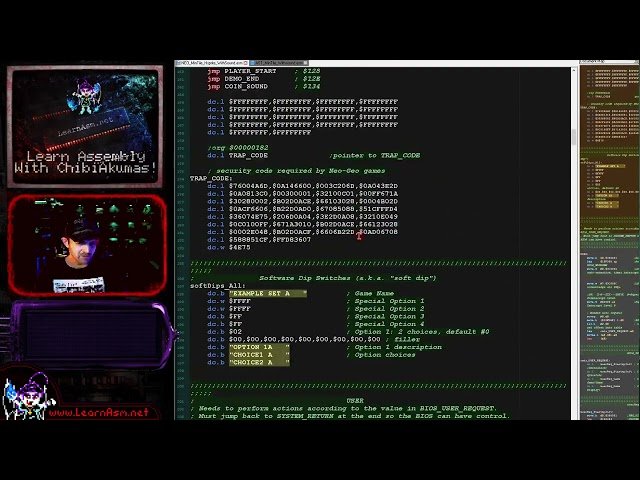 68000 Lesson P57 - Interrupt Driven Music on the NeoGeo Using ChibiTracks