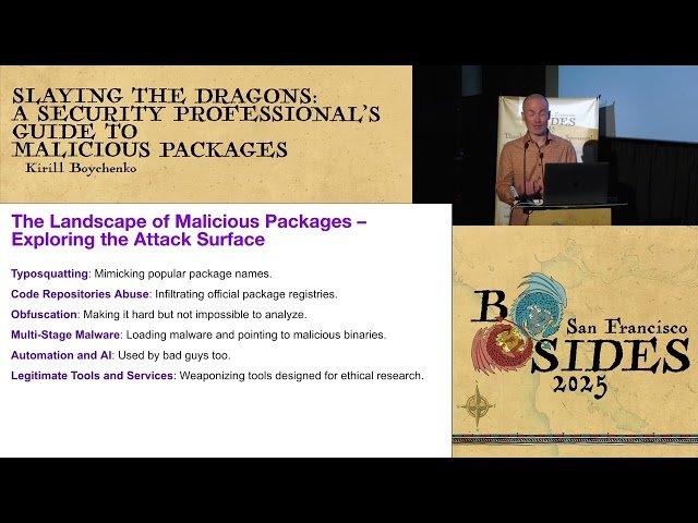 Slaying the Dragons - A Security Professional's Guide to Malicious Packages