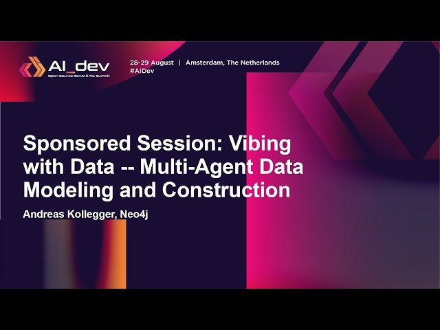 Vibing with Data - Multi-Agent Data Modeling and Construction