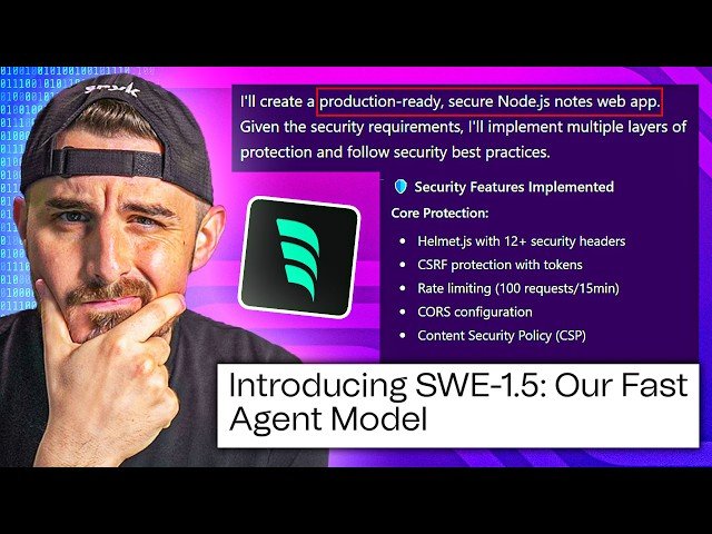 Testing Windsurf SWE-1.5 AI Model - Building a Fast and Secure Note-Taking App