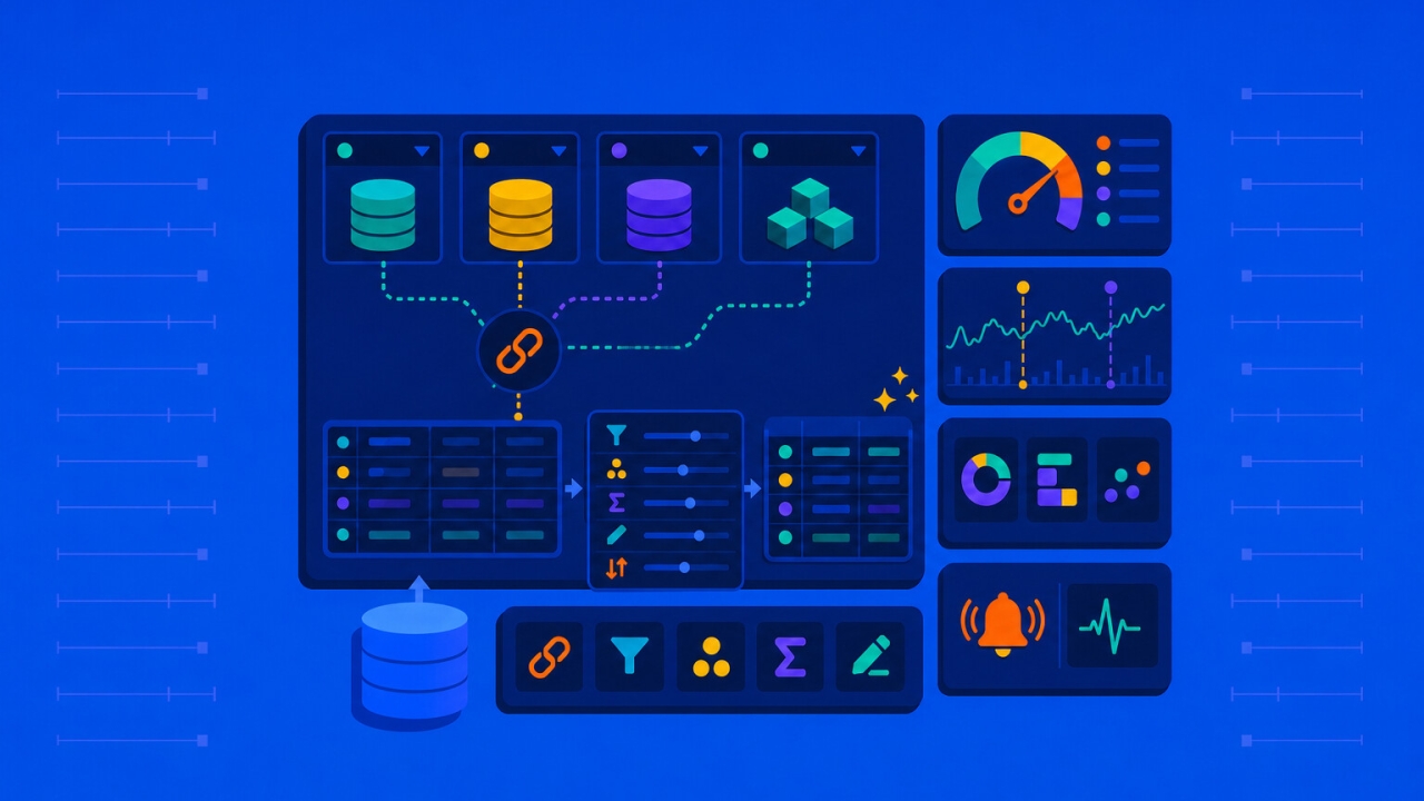 Grafana UI Joins and Transformations