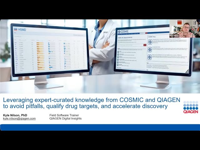 Leveraging Expert-Curated Knowledge from COSMIC and QIAGEN to Avoid Pitfalls, Qualify Candidate Drug Targets, and Accelerate Early Discovery
