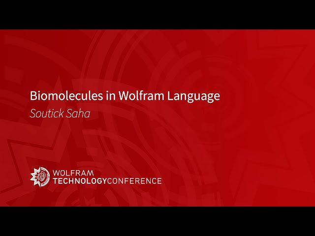 Analyzing and Visualizing Biomolecules with Wolfram Language