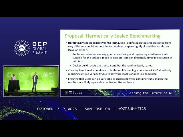 Benchmarking is Hard - A Hermetically Sealed Container for CMS Workload Benchmarking