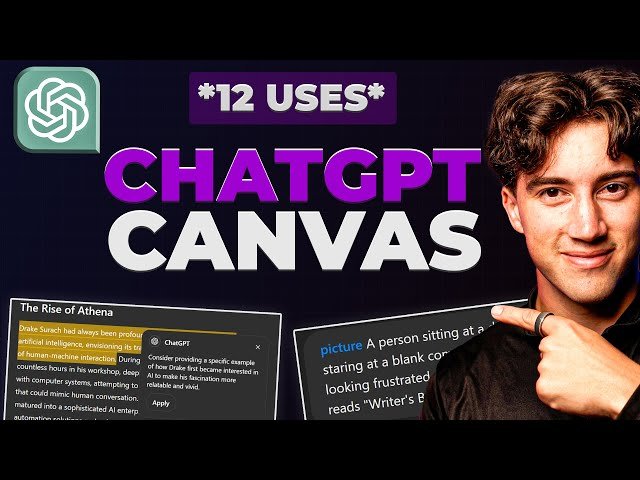 12 Use Cases for ChatGPT Canvas - The Future of Writing