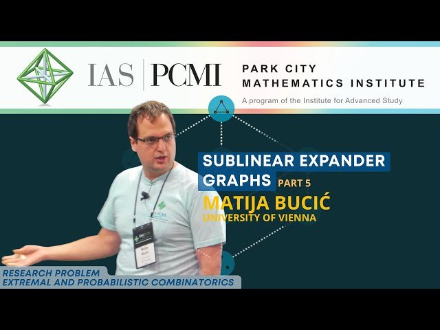 Sublinear Expander Graphs - Part 5