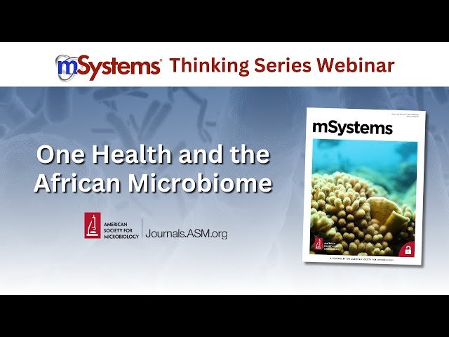 One Health and the African Microbiome