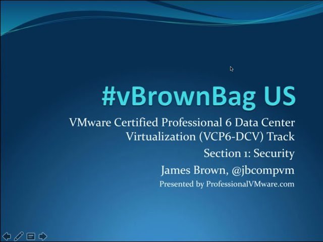 VMware VCP6-DCV Exam Preparation Course