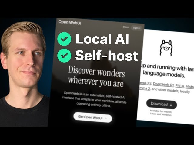 Ollama and Open WebUI for Local AI and Self-Hosted AI - API and VPS Setup