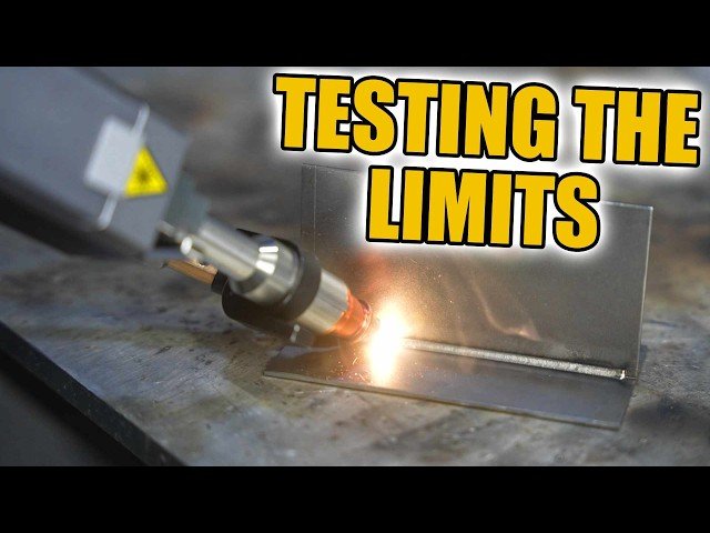 Is 800W Enough? xTool MetalFab Laser Welder Limit Test