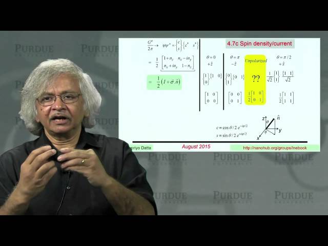 Fundamentals of Nanoelectronics Part B - Topological Insulators - L4.7