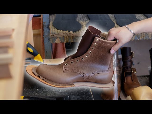 How to Make Handmade Leather Boots - Step by Step Process