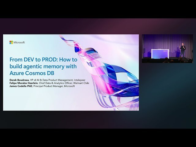 From DEV to PROD - How to Build Agentic Memory with Azure Cosmos DB