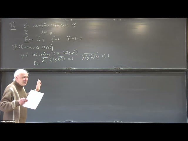 Zeroes of Characters