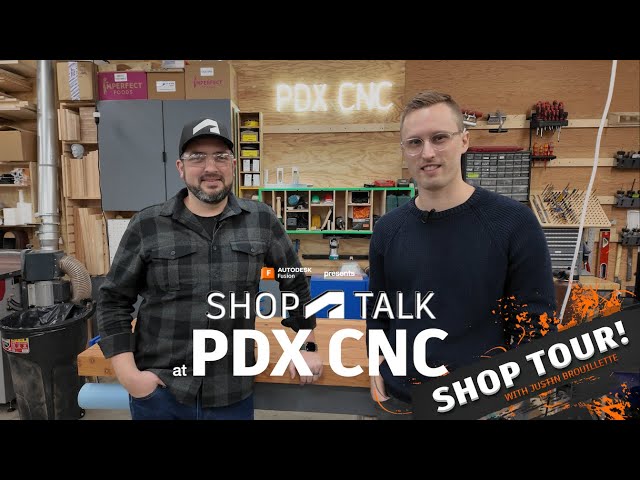 Shop Tour at Portland CNC - Innovative Workshop Design and Organization