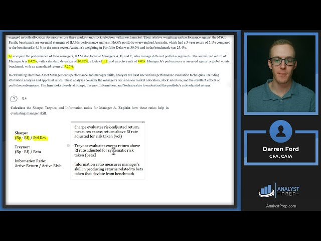 Performance Measurement - Constructed Response Set for CFA® Level III