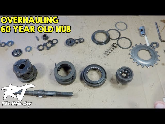 Overhauling a 60-Year-Old Sturmey Archer 3-Speed Hub