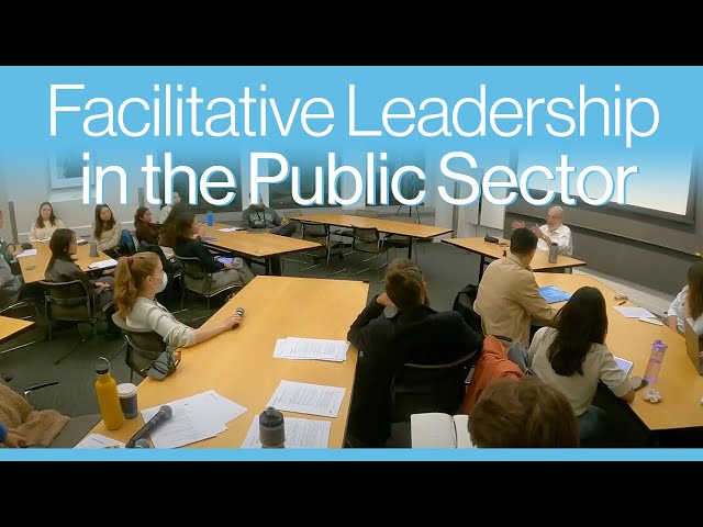 Facilitative Leadership in the Public Sector - Session 1