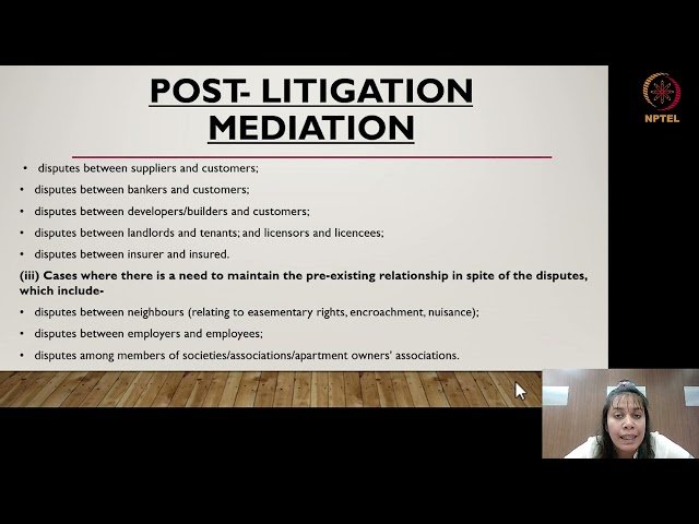 Post-Litigation Mediation