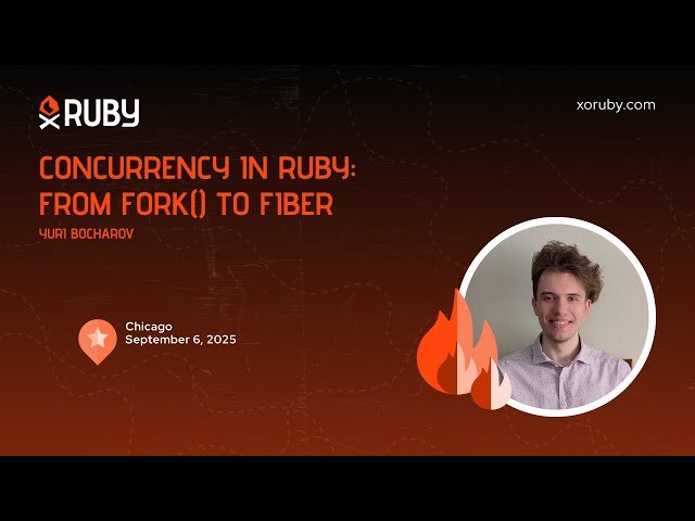 Concurrency in Ruby - From fork() to Fiber