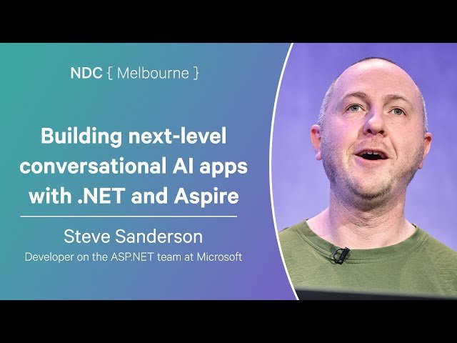 Building Next-Level Conversational AI Apps with .NET and Aspire