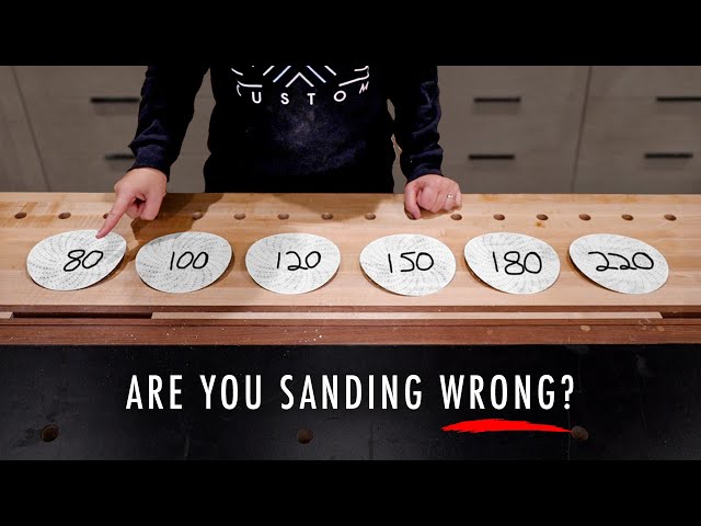 Everything You Need to Know About Sanding to Avoid Ruining Your Projects
