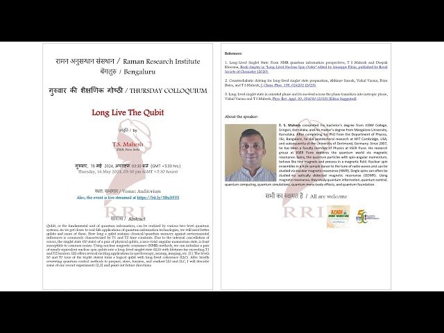 Long Live the Qubit - Quantum Computing and Decoherence