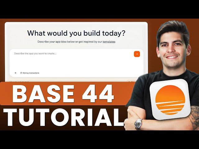 Base44 Tutorial for Beginners - Build Websites With AI (No Coding Required) 2026