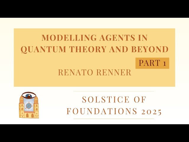 Modelling Agents in Quantum Theory and Beyond - Part 1