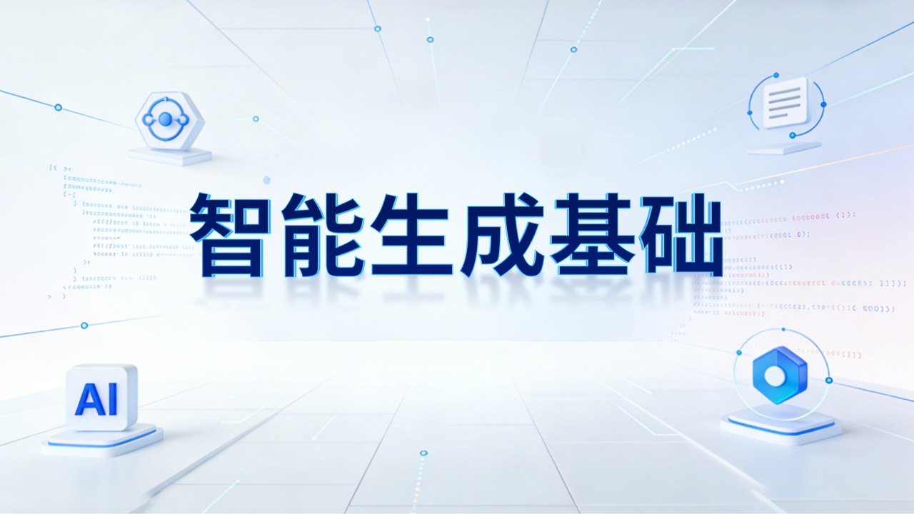 智能生成基础