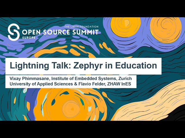 Zephyr in Education - Development Environment and Lab Exercises