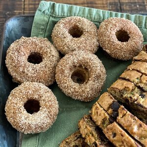 Donuts and Apple Cider Cocktails (Virtual Baking) (Live Online)
