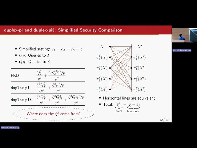 Permutation-based Cryptography - Talk 1/3