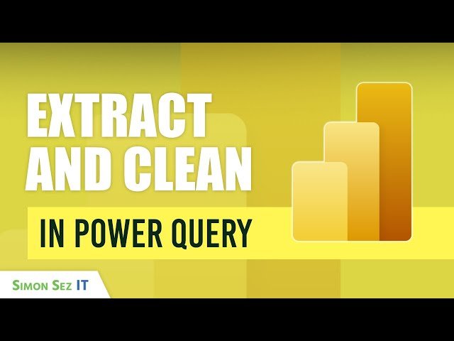 How to Extract Data and Clean It Using Power Query in 15 Minutes