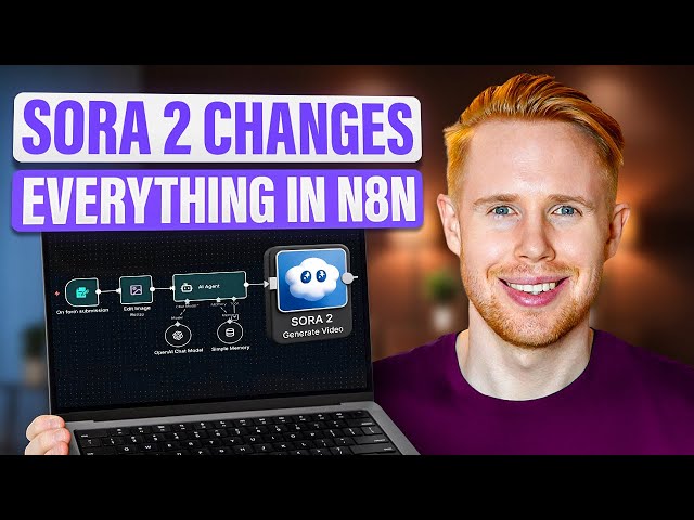 Create Anything with Sora 2 and n8n AI Agents in 10 Minutes