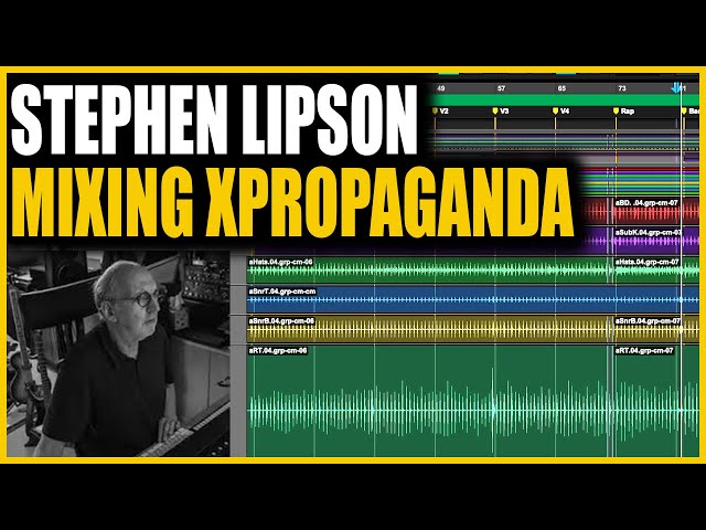 From Raw Tracks to Radio-Ready - Stephen Lipson's Mixing Philosophy in Action