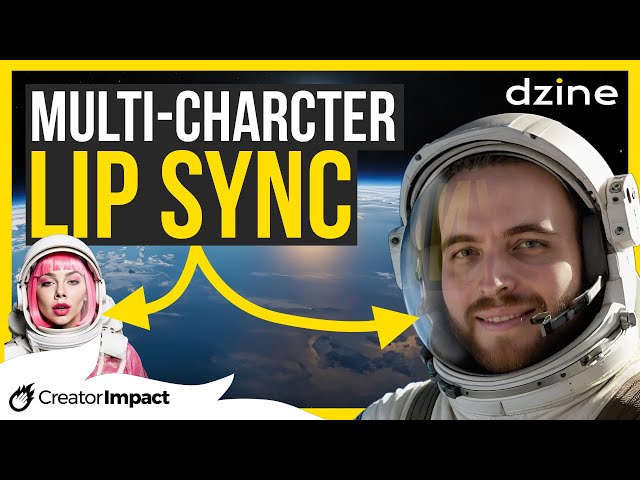 Multi-Character AI Lip Sync for Video and Images - Now on Dzine AI