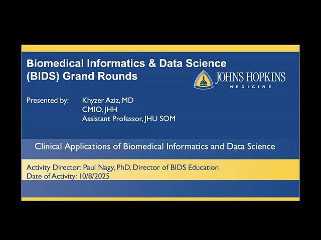 Biomedical Informatics and Data Science - Clinical Applications in Neonatal and Critical Care