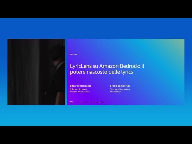 LyricLens su Amazon Bedrock - Il Potere Nascosto delle Lyrics