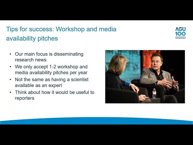 How to Pitch a Fall Meeting Press Event to AGU