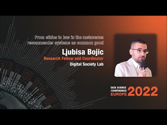 From Ethics to Law in the Metaverse - Recommender Systems as Common Good