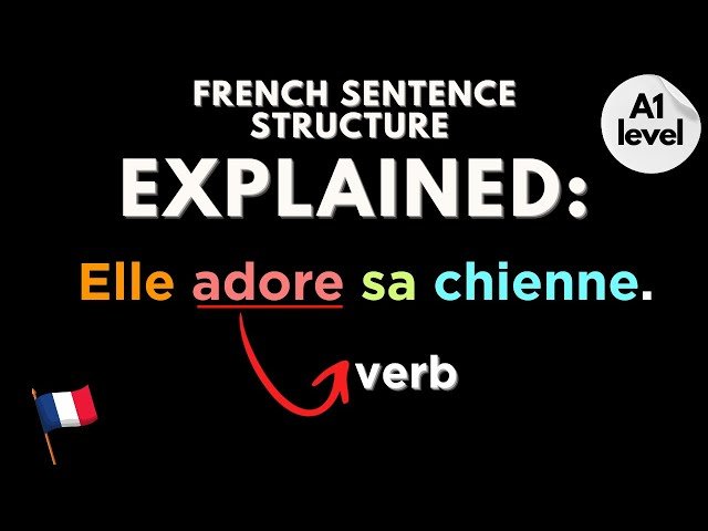 Understanding French Sentences - A1 Edition