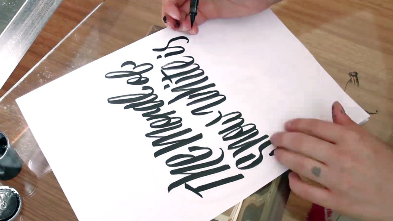 Online Course: Create Engaging Hand Lettering Designs Using Shape ...