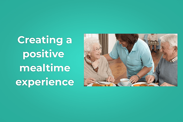 Creating a positive mealtime experience
