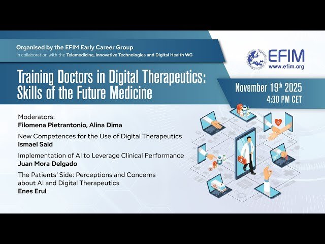 Training Doctors in Digital Therapeutics - Skills of the Future Medicine