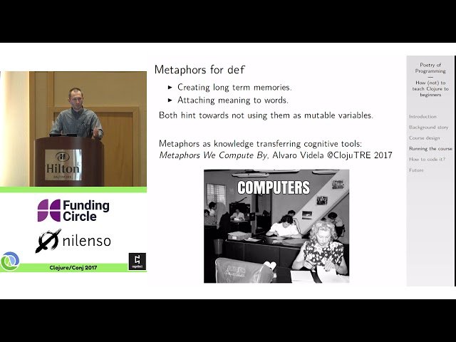 Poetry of Programming - Learning Clojure as a First Programming Language